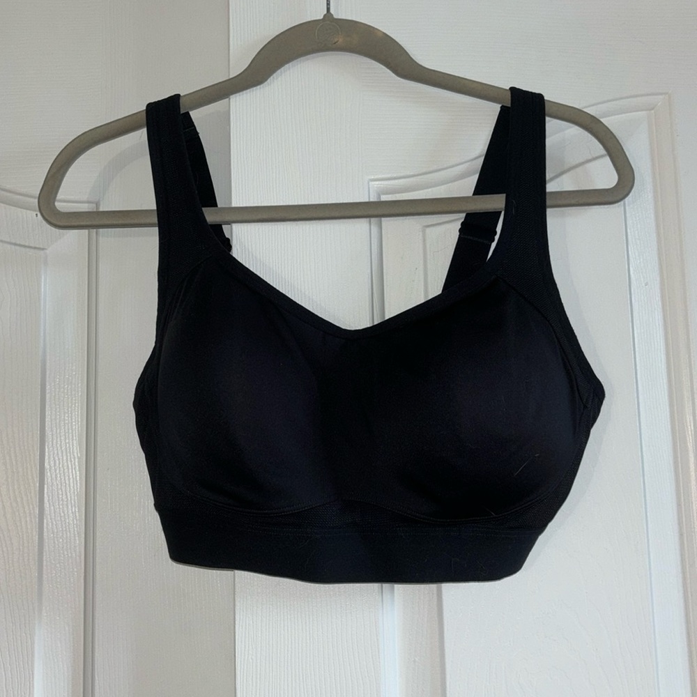 All in motion, women’s sports bra with adjustable straps, back clasp size 36DD